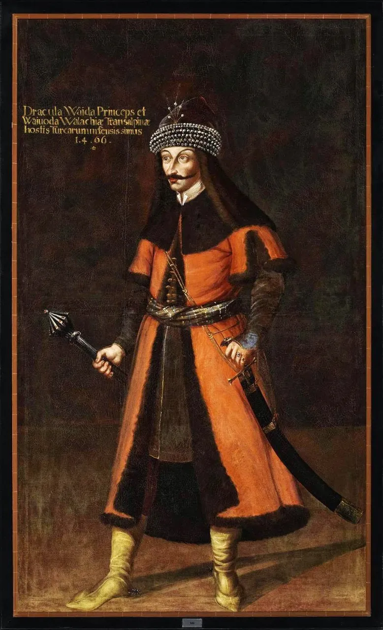Gemälde Vlad Dracul auf der Burg Forchtenstein