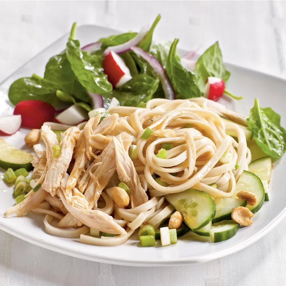 Quick Sesame Chicken Noodles