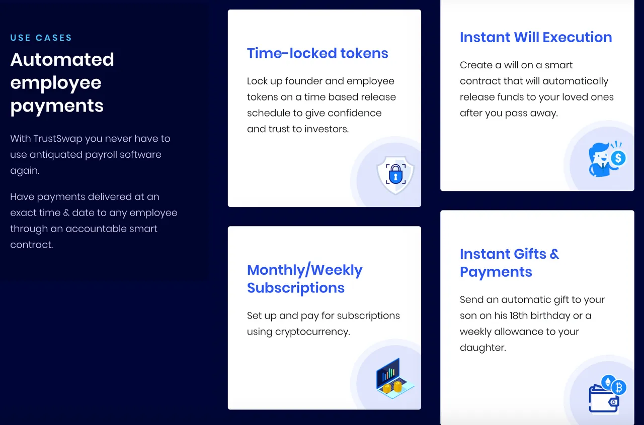 TrustSwap Use Cases