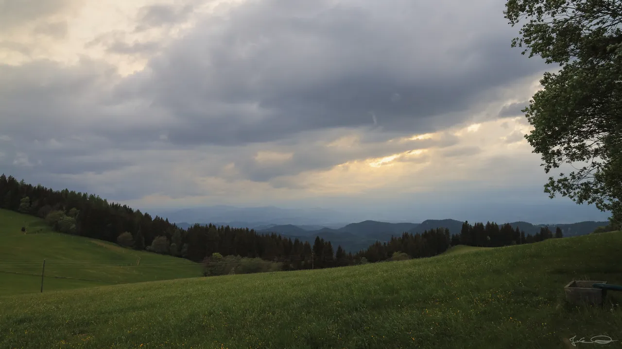 Dark Clouds Sunset - From Dusk till Dark