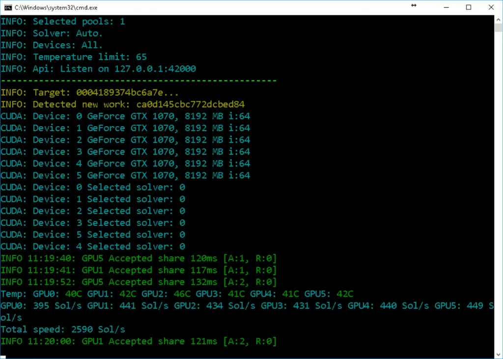 Mine Zcash with Nvidia GPU