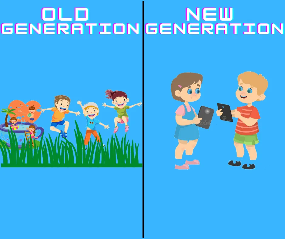 essay on difference between old and new generation