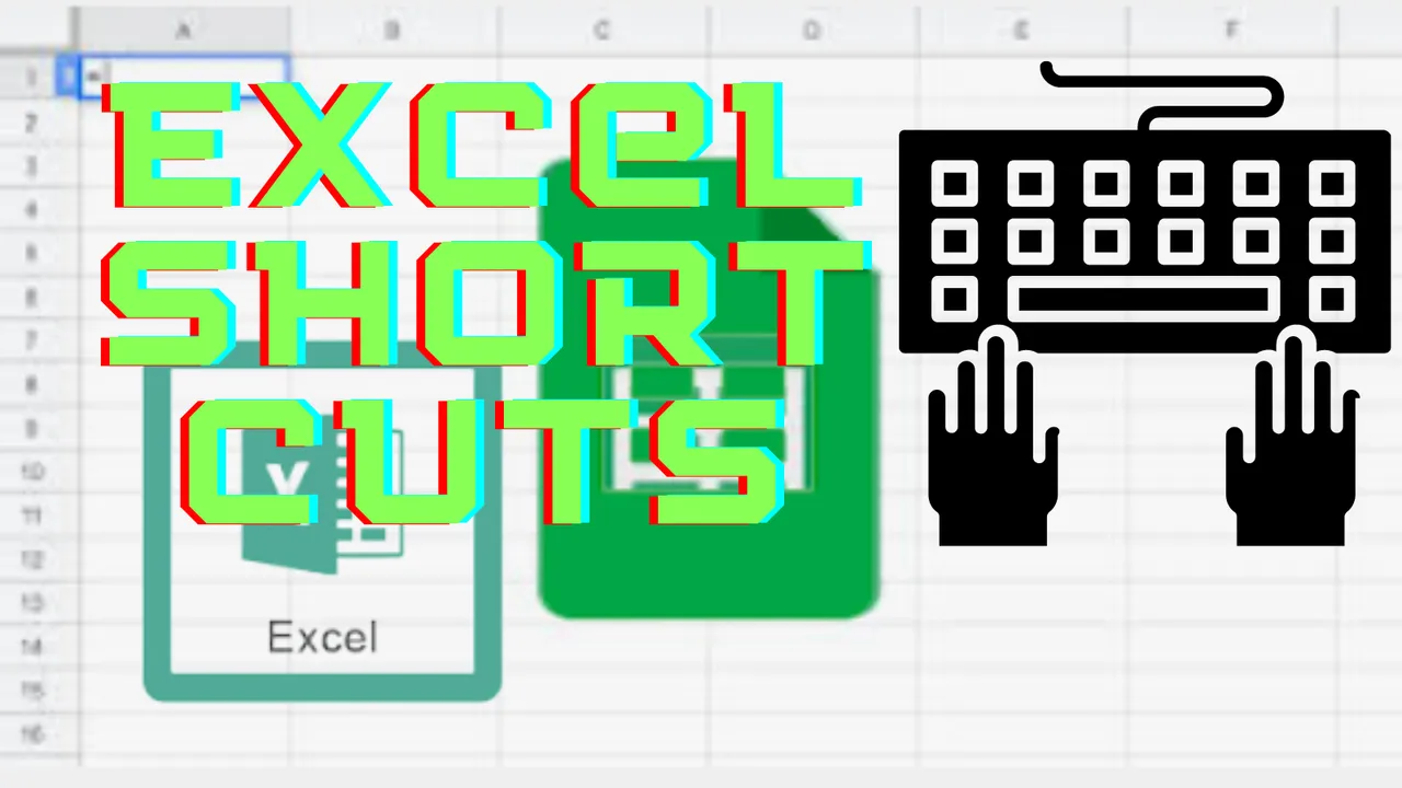Shortcut Keys for Excel