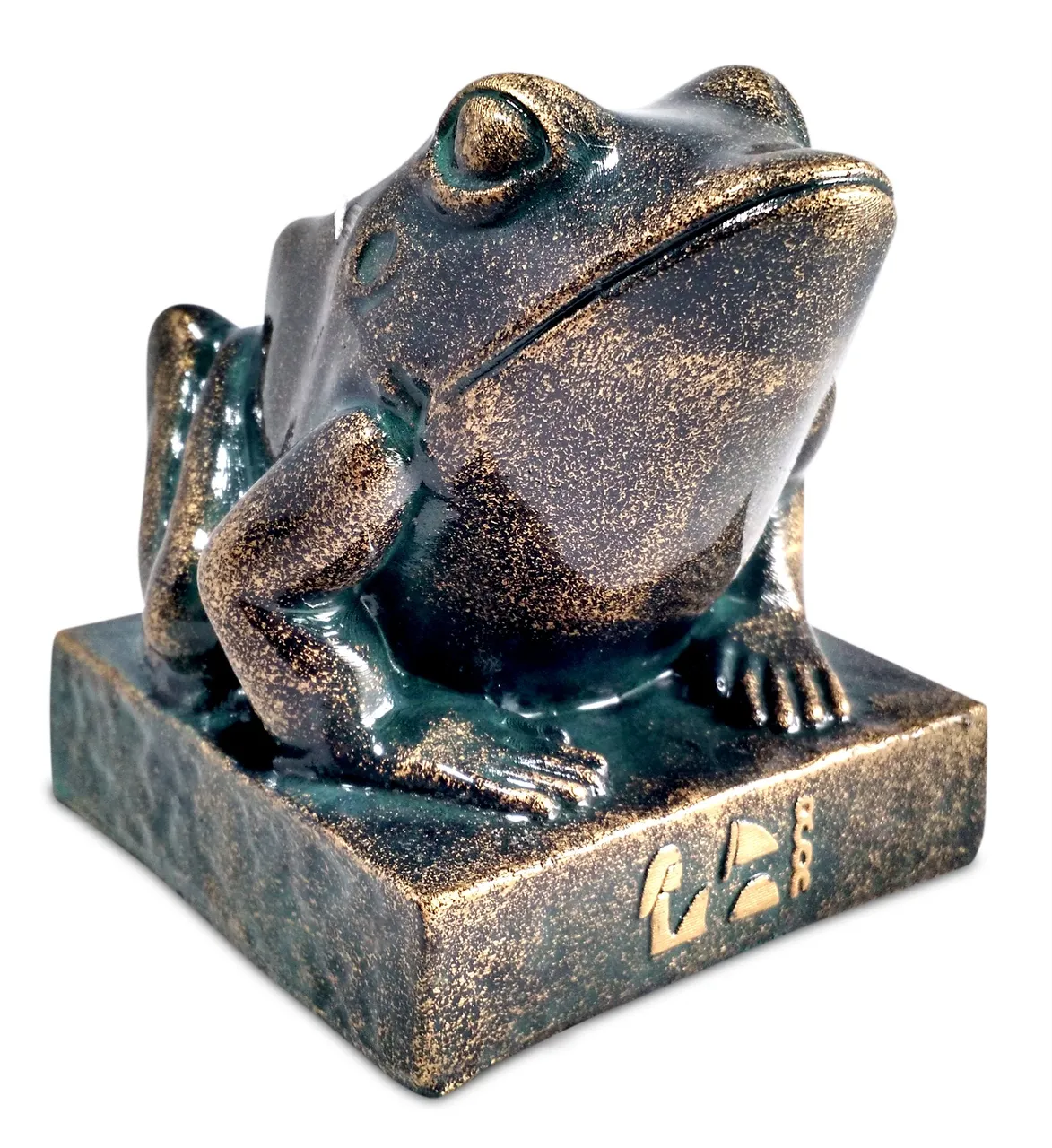 Statue Egyptian Frog Goddess HEKET KEK Iconic Memewerks Bonded Stone 3 Inch Tall