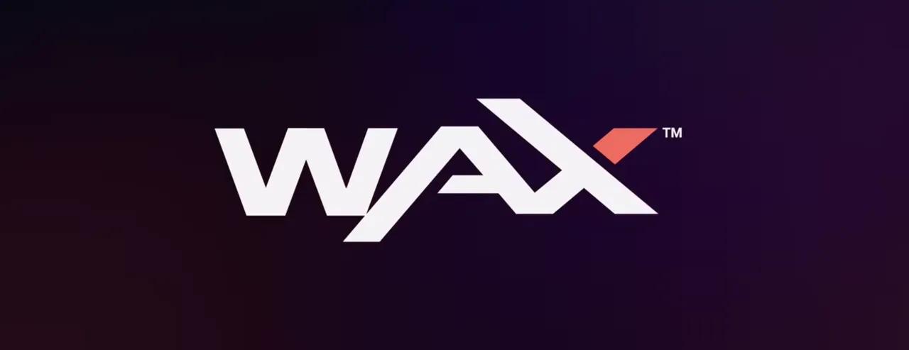 WAX crypto banner.