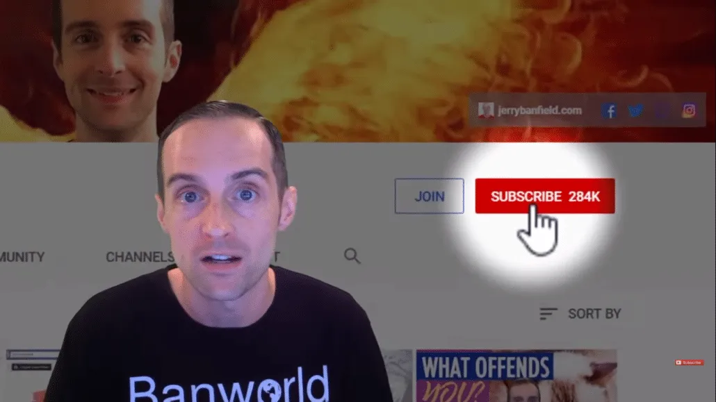 Subscribe Jerry Banfield on YouTube