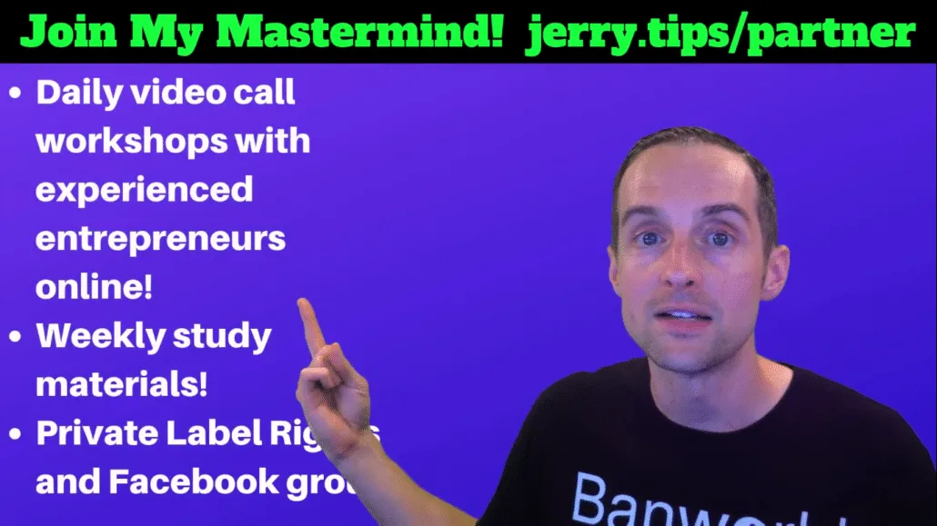 Join Jerry Banfield's Mastermind Group