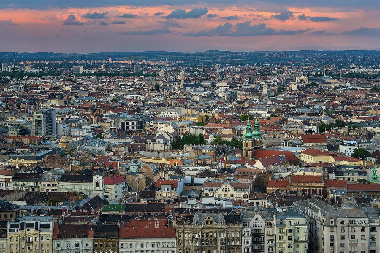 The beautiful city of Budapest