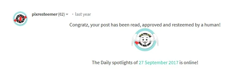 pixresteemer comment from 9 27 2017