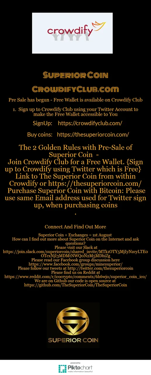 How To Get Your Free Wallet To Buy Pre-Sale Superior Coins Today!