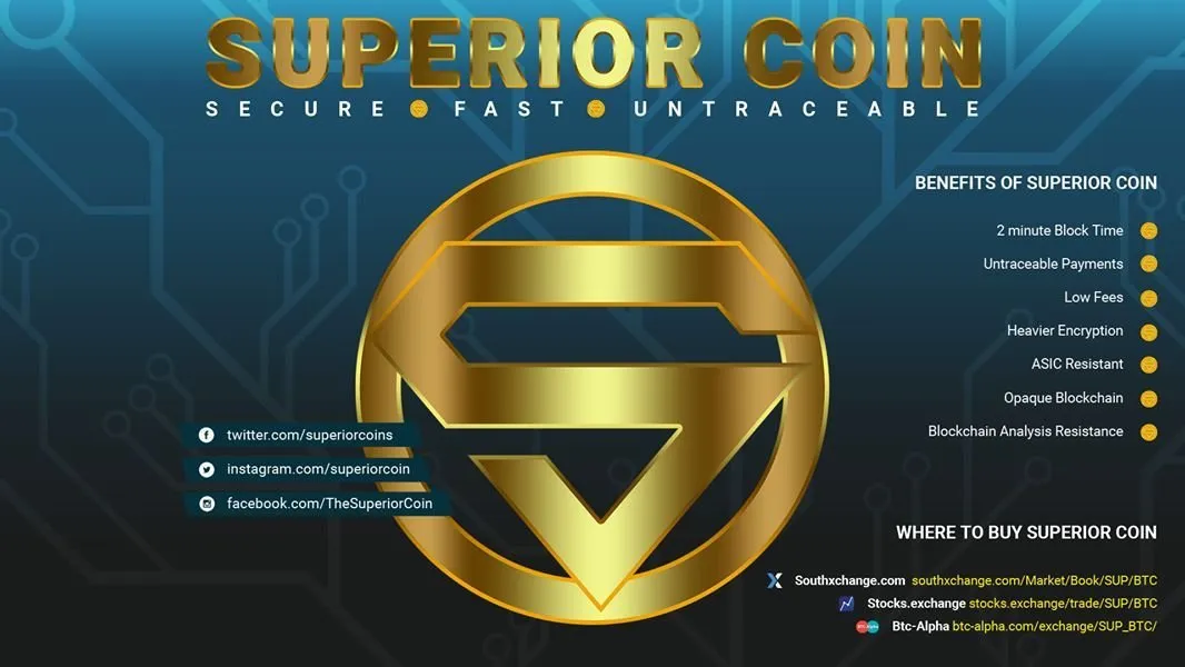 Click image to view story: Superior Coin Telegram Channel and Bot
