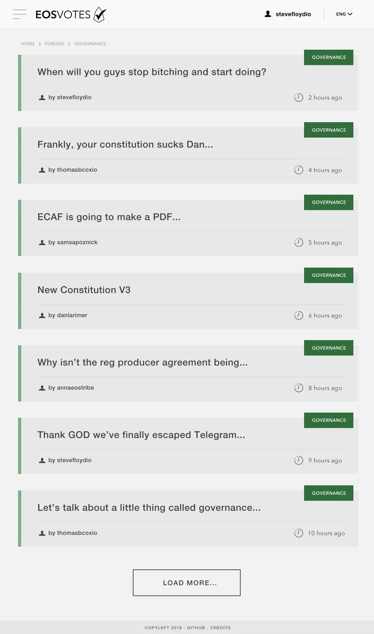 Vote EOSVotes.io
