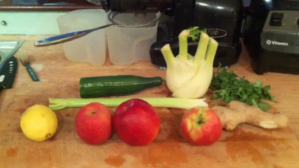 Lemon Ginger Blast Ingredients