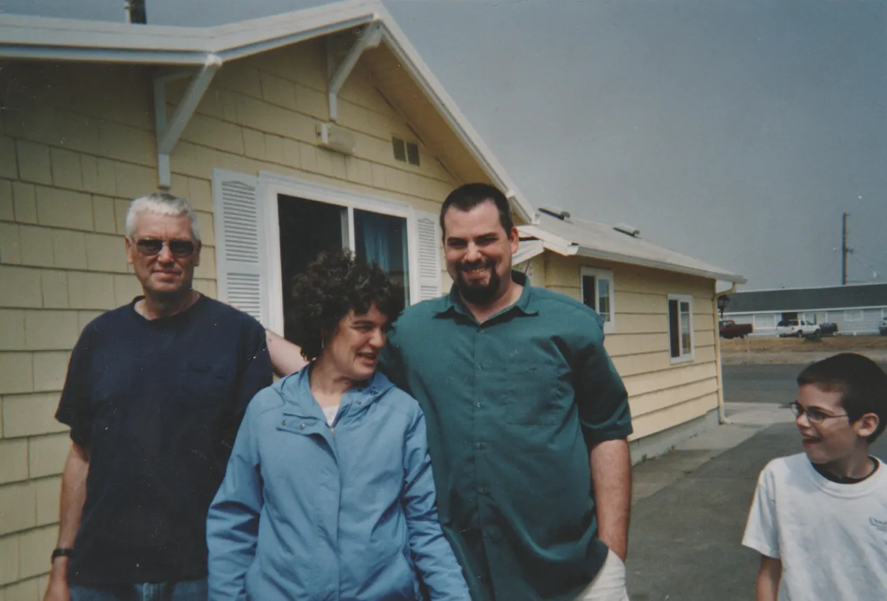 2006-08 - Jim, Karen, Nathan, Tyler, at the reunion.jpg