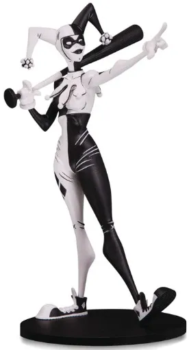 DC Artists Alley Designer Vinyl Figure By Hainanu Nooligan Saulque - Harley Quinn Black & White Version DC Collectibles.jpg