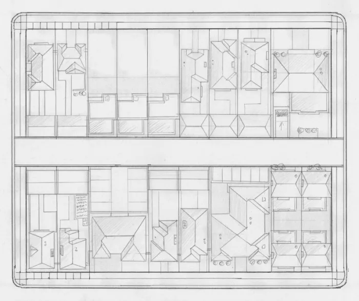 Maps can be as simple as paper and pencil.