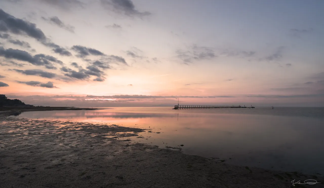 Hive: Beach Sunrise Walk Grado, Italy