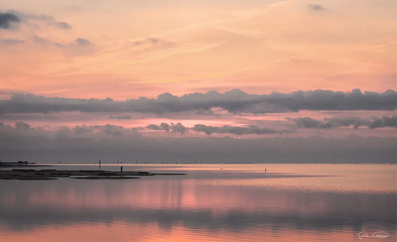Hive: Beach Sunrise in Grado, Italy
