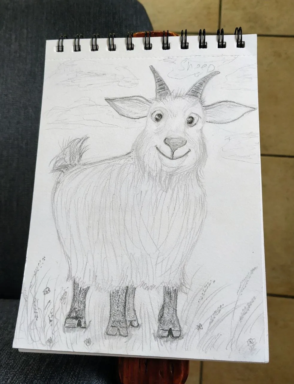 How To Draw Goat Easy - YouTube