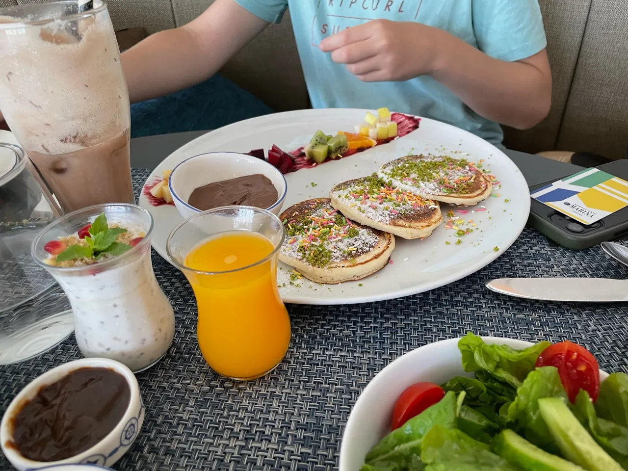 Pancakes for breakfast at Hemingway’s Restobar