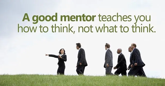 A good mentor