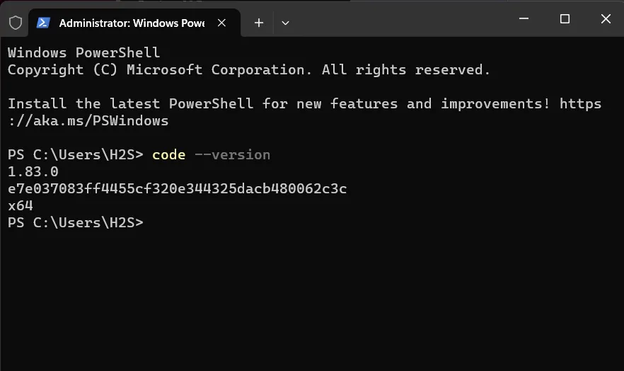 use-Command-Prompt-to-check-Vscode-version-2