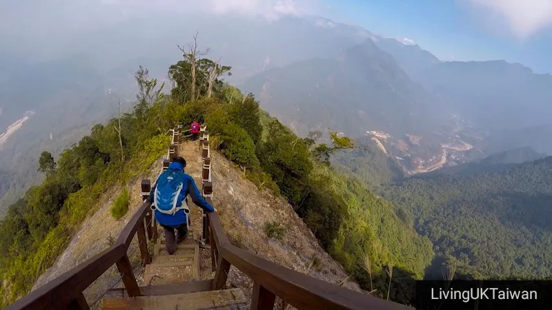 Hiking at Mount Baimao, Taiwan