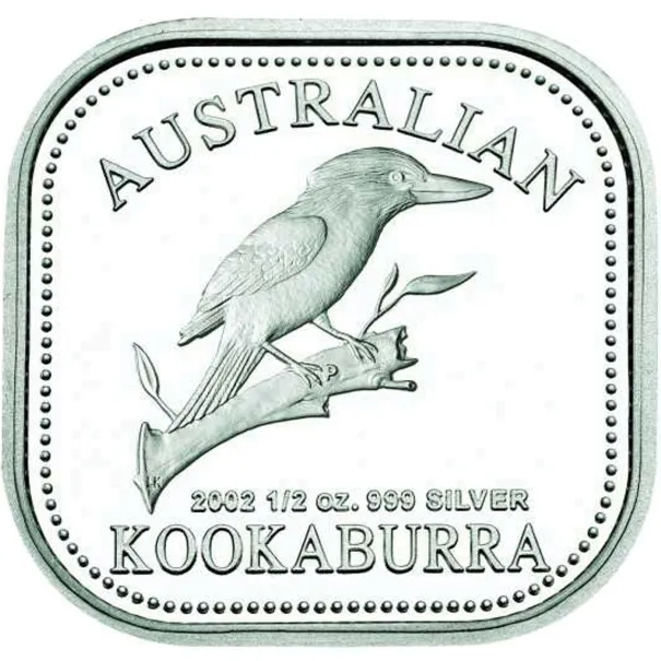 2002 1/2oz Silver Proof Australian Kookaburra