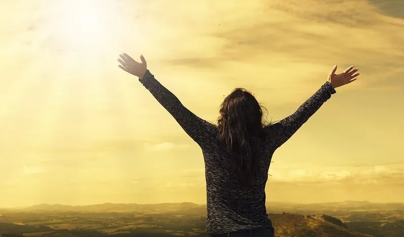 prayer, lifted hands