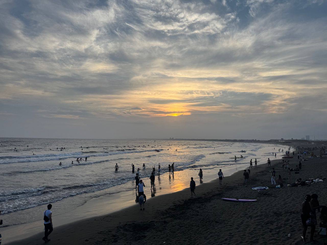 Sunset in Enoshima