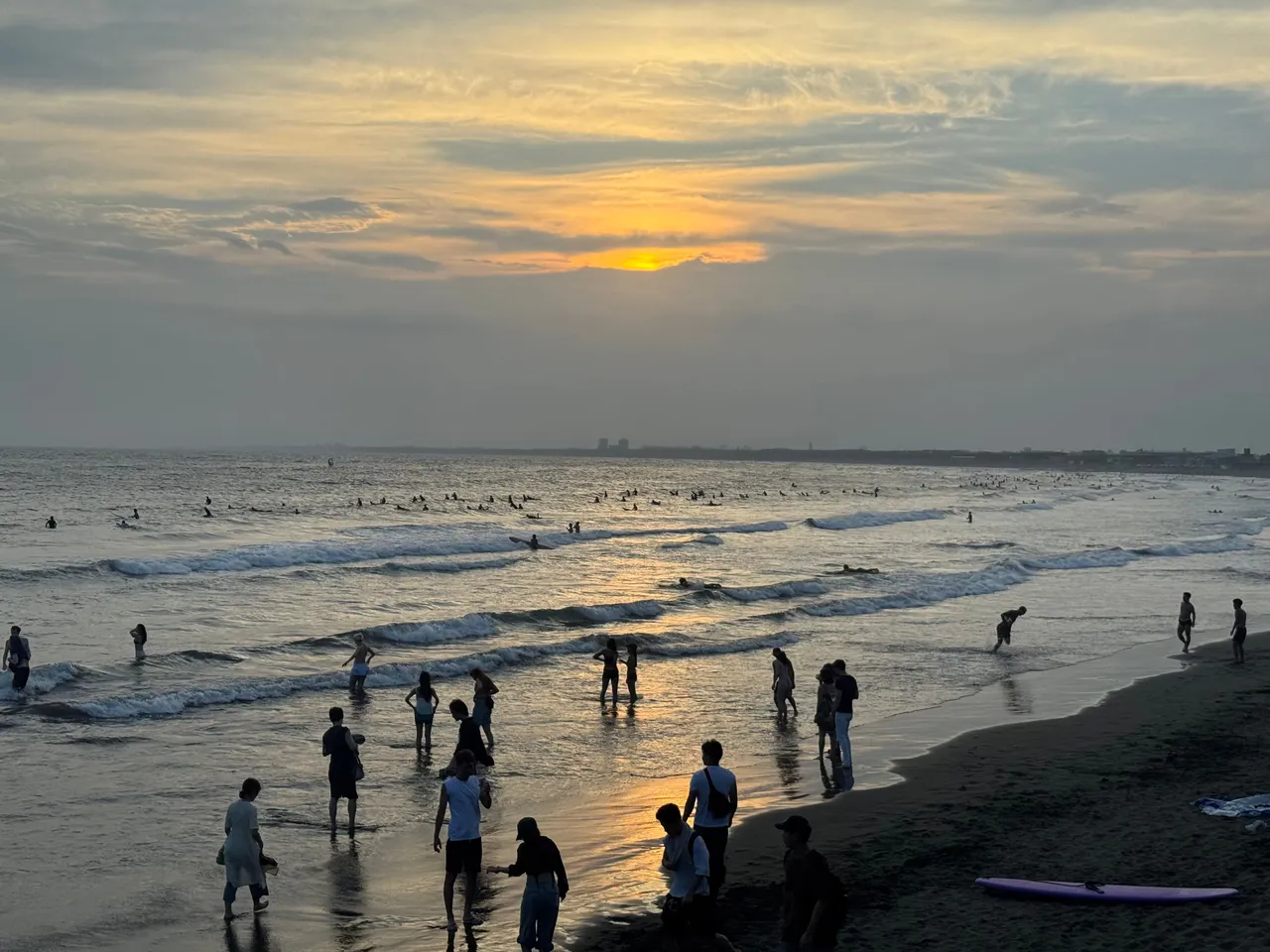 Sunset at Enoshima