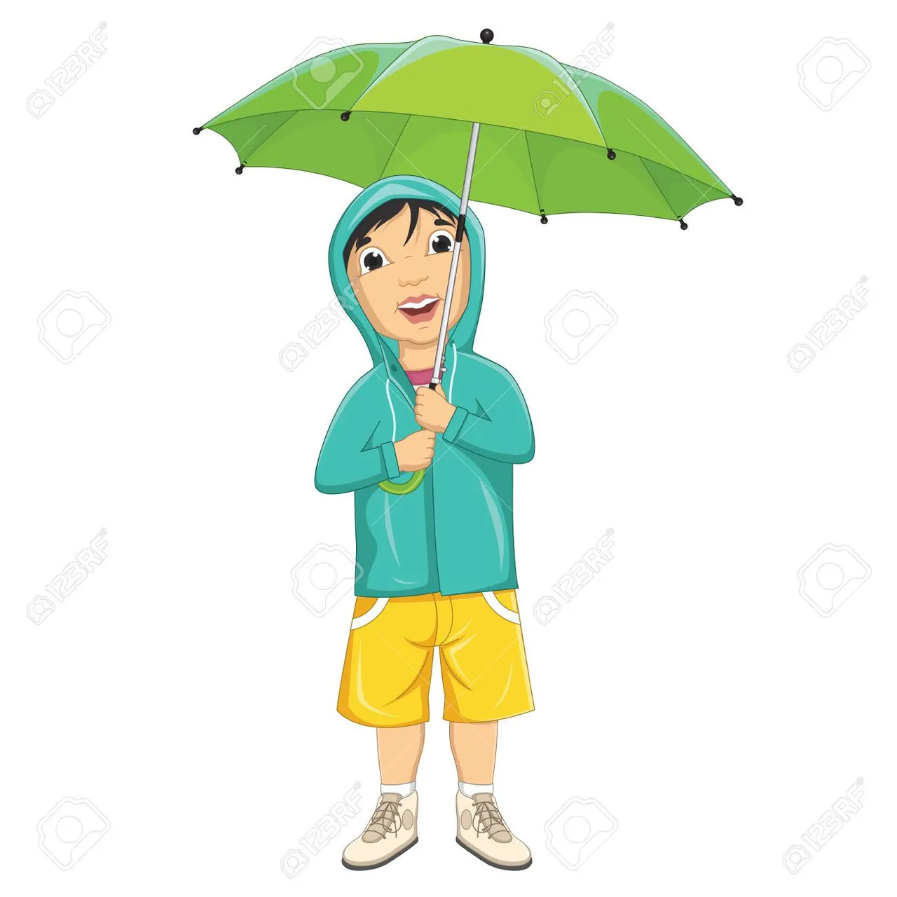 32001668-Illustration-Of-A-Little-Boy-Under-Umbrella-in-Raincoat-Stock-Vector.jpg