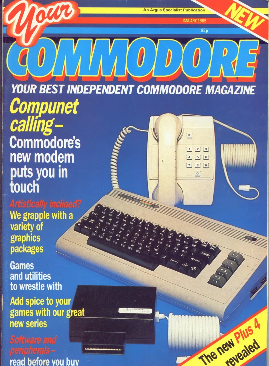 Your Commodore (January 1985)