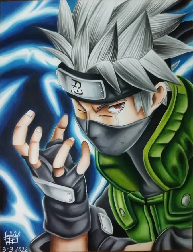 Sobre como hacer el dibujo de kakashi