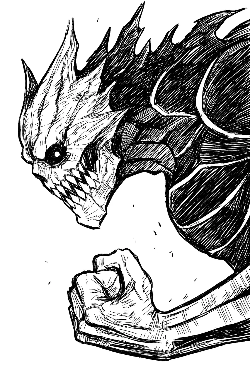 Monstrous Demon in Ink Sketch.png