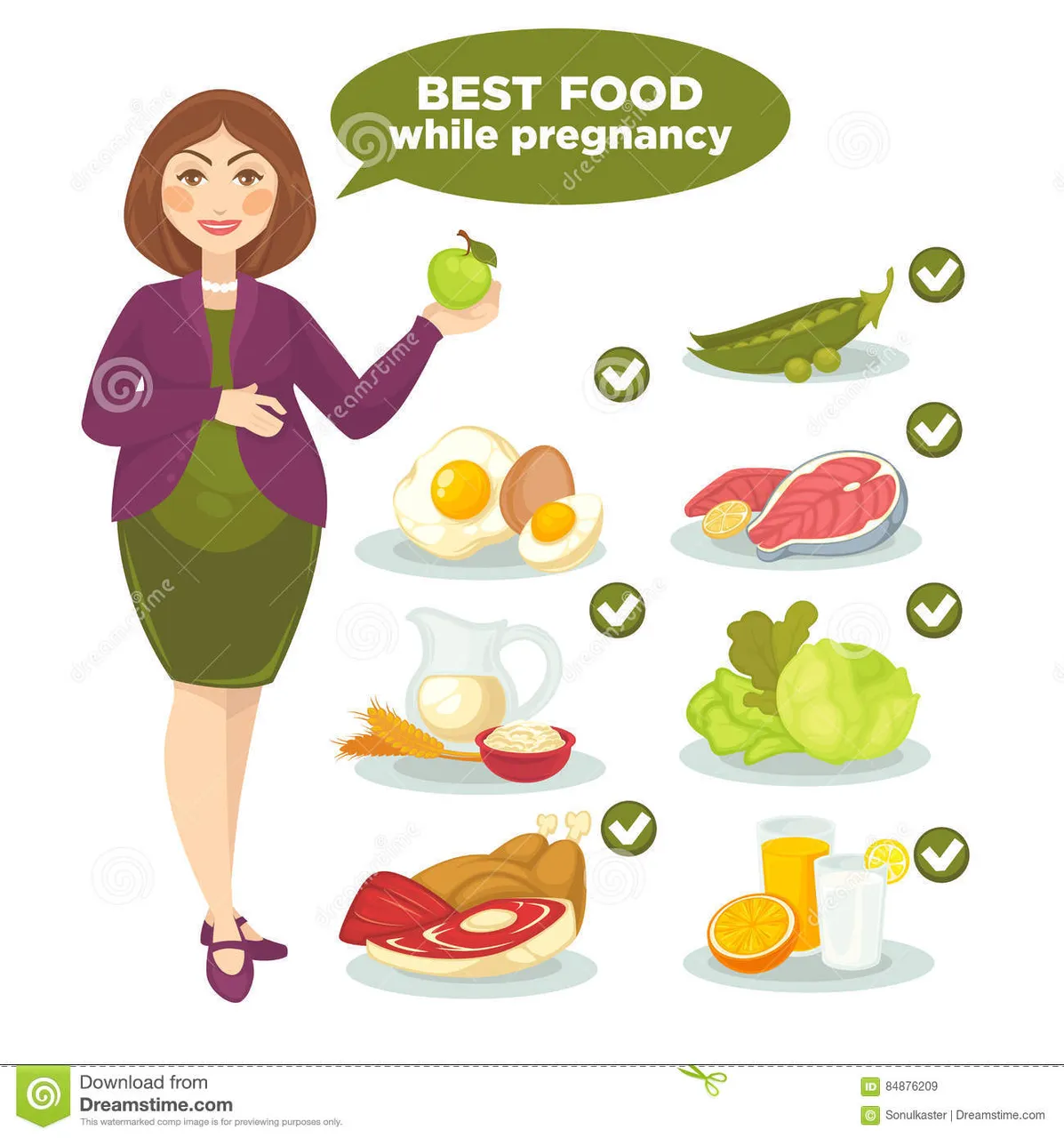 vector-set-woman-health-food-pregnant-pregnancy-diet-healthy-baby-mother-cartoon-nutrition-illustration-meat-84876209.jpg