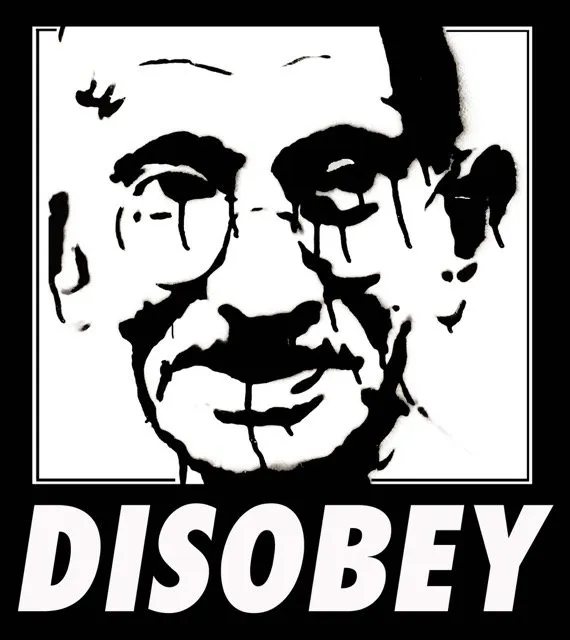 disobey gandhi