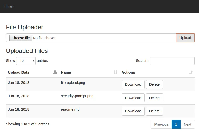 Listing Files