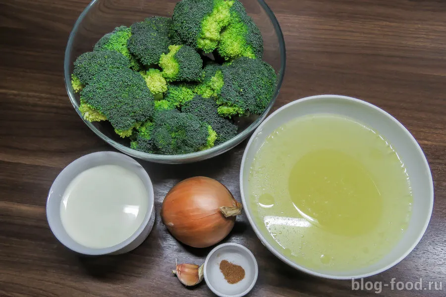 Broccoli cream soup