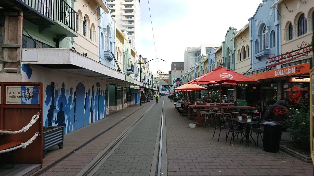 New Regent Street offers some trendy cafes...