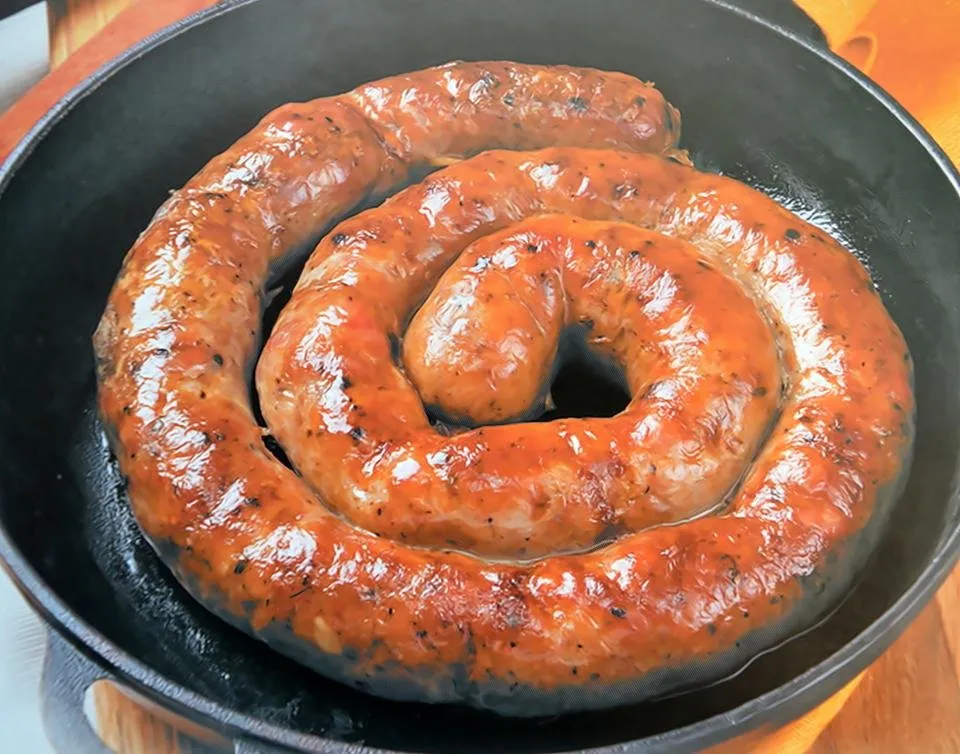 sausage cooked at home..jpg