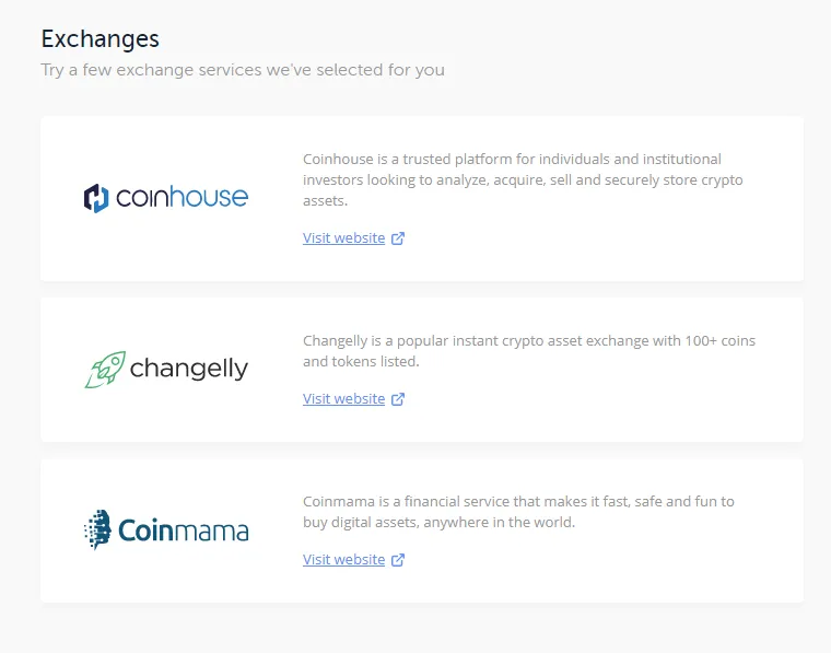 ledger wallet live exchanges.png