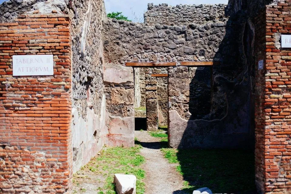 Ashes of Pompeii taverna