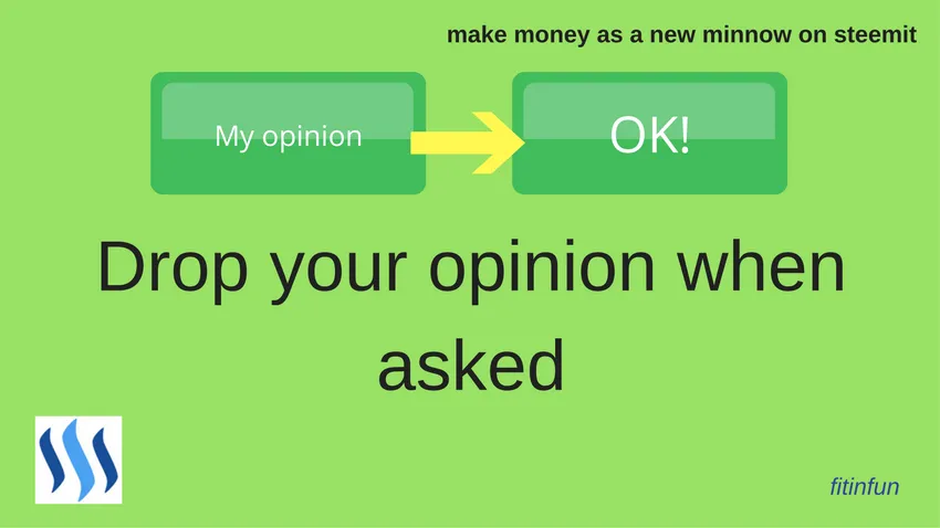 fitinfun How to make money as a new minnow on steemit opinion.png
