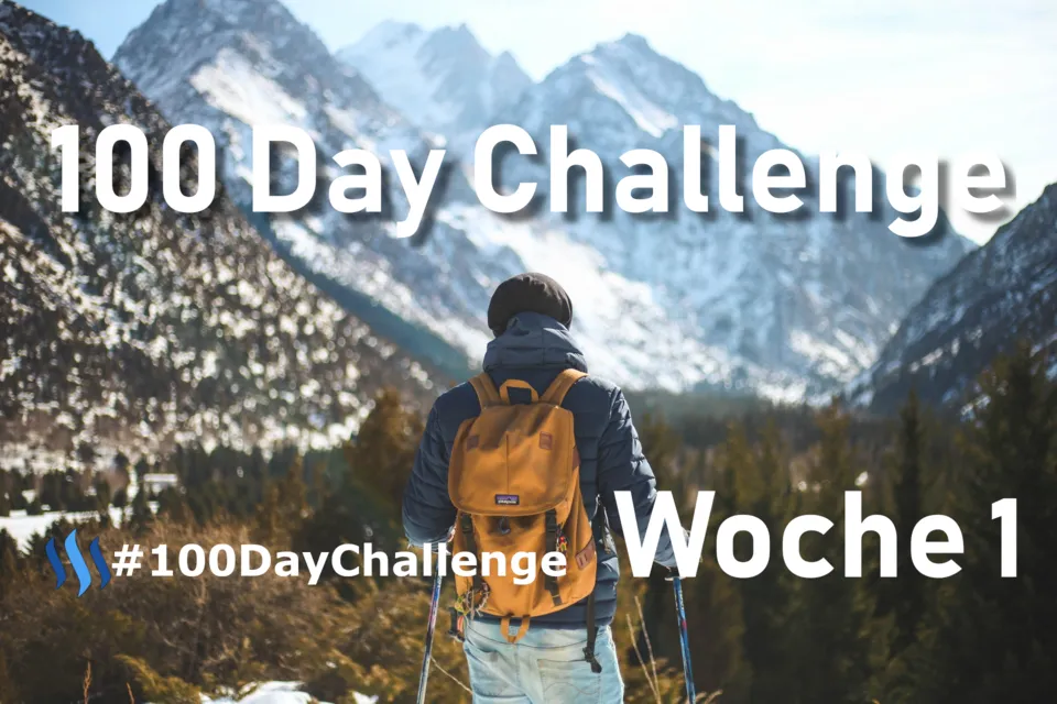 100DayChallenge - Week 1