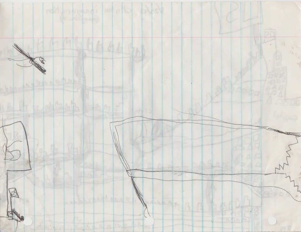 1993-01-20 Wednesday USA Bill Clinton Inaguaration Bush Helicopter DC to Texas Airplanes Buses Cars People Drawings Stories-04.png