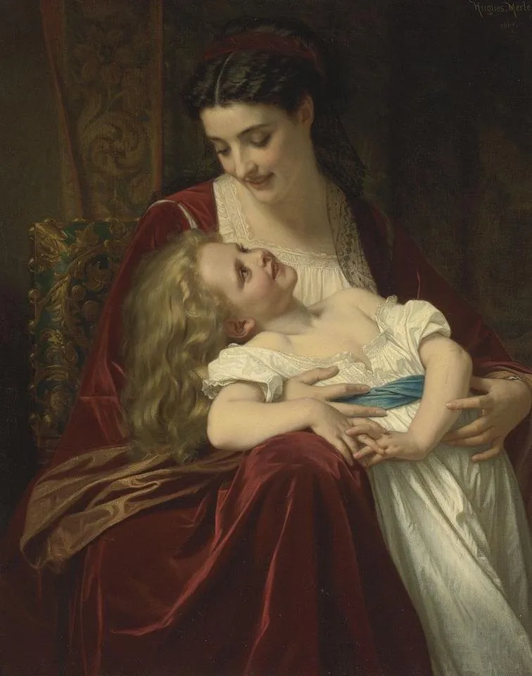 806px-Hugues_Merle_-_Maternal_Affection.jpg