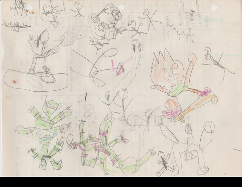 1993-03-19 Friday Turtles III Released Drew Pictures Afterwards That Year Maybe-01.png