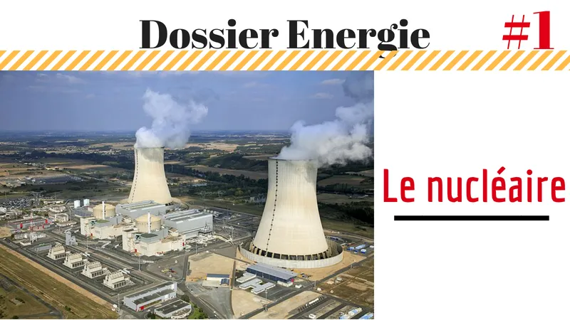 Vue aérienne de la centrale de Civaux