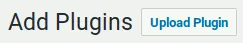 Uploading a plugin from a downloaded zip file